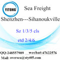 Shenzhen Port LCL Consolidation To Sihanoukville